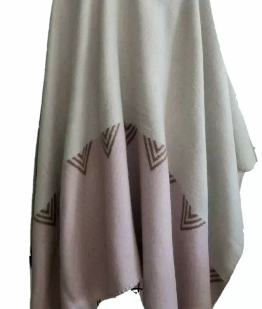NWT Blanket Poncho Shawl Long Soft Acrylic - Picture 6 of 6
